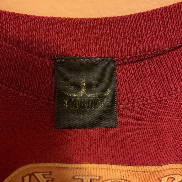 1993 Vintage Harley Davidson Crewneck 3D Emblem - Picture 2 of 2